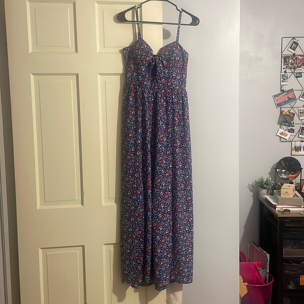 Flower maxi dress